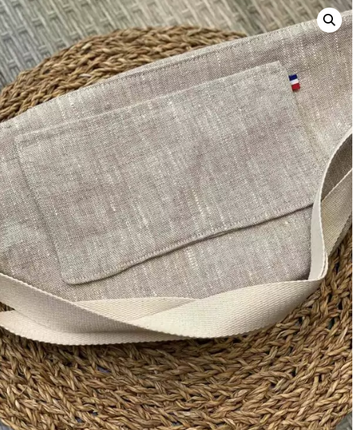 Sac Banane - LIN Ficelle - image 2