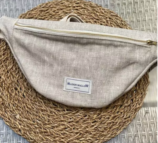 Sac Banane - LIN Ficelle - image 1