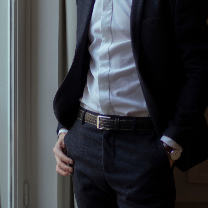Ceinture CHARLIE - Noir - image 2