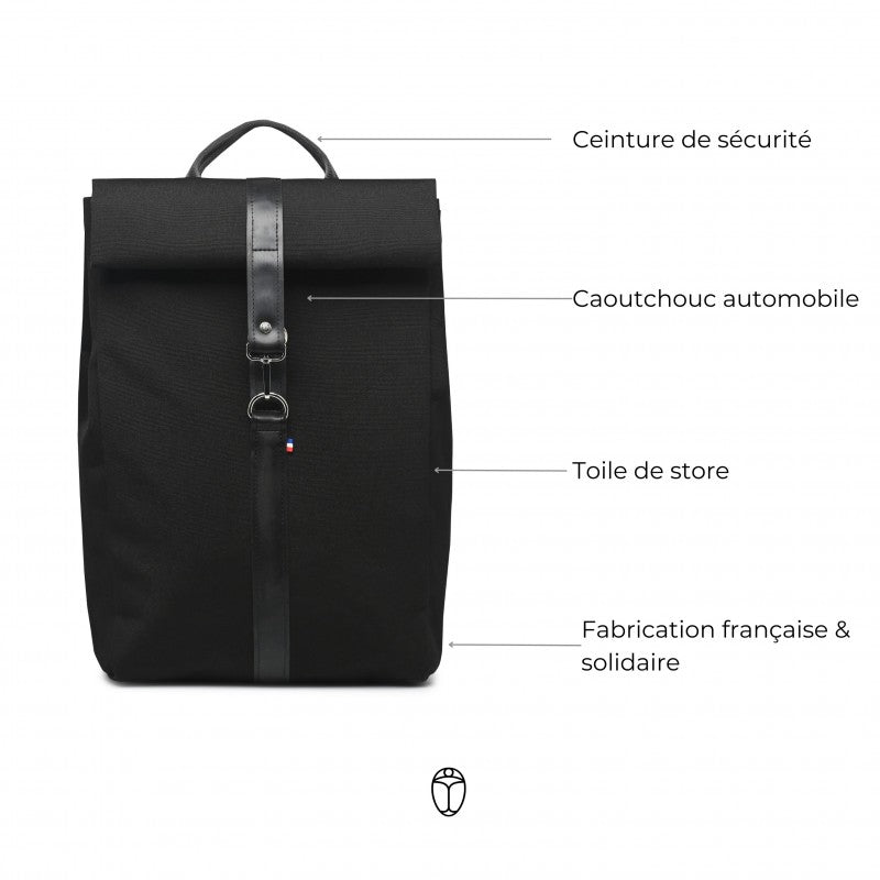 Sac à dos JACK - Noir - image 3