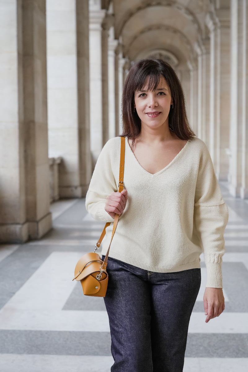Petit Sac Cuir - GOLD - image 1