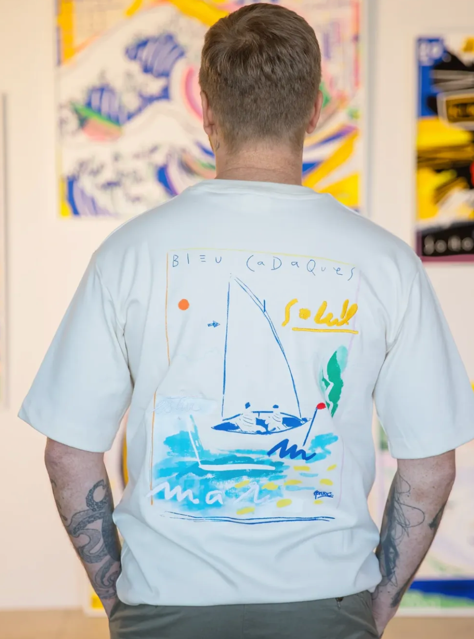 T-Shirt - Bleu Cadaques - image 1