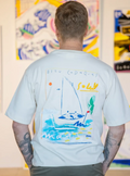 T-Shirt - Bleu Cadaques - image 1