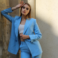 Veste - LOUISE LIN Bleu ciel - image 1